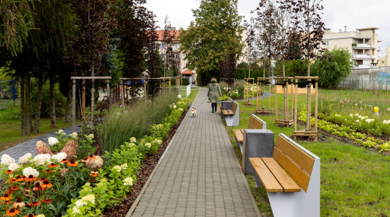 Ogród kieszonkowy w Rzeszowie, fot. Grzegorz Bukała, Urząd Miasta Rzeszowa